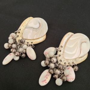 Vintage ClipOn Earrings, Ikarami